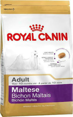 Royal Canin Adult Maltese 0.5kg Dry Food for Adult Dogs of Small Breeds with Chicken and Rice