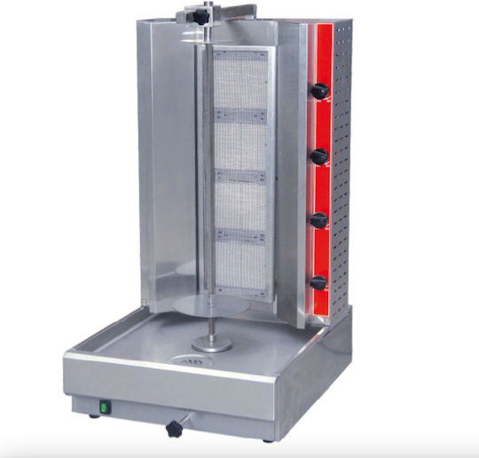 Karamco Mașină de Kebab Doner Pe gaz RG 2 cu Rotisor pentru 50kg