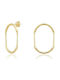 Jcou Earrings made of Silver Gold Plated JW904G4-03