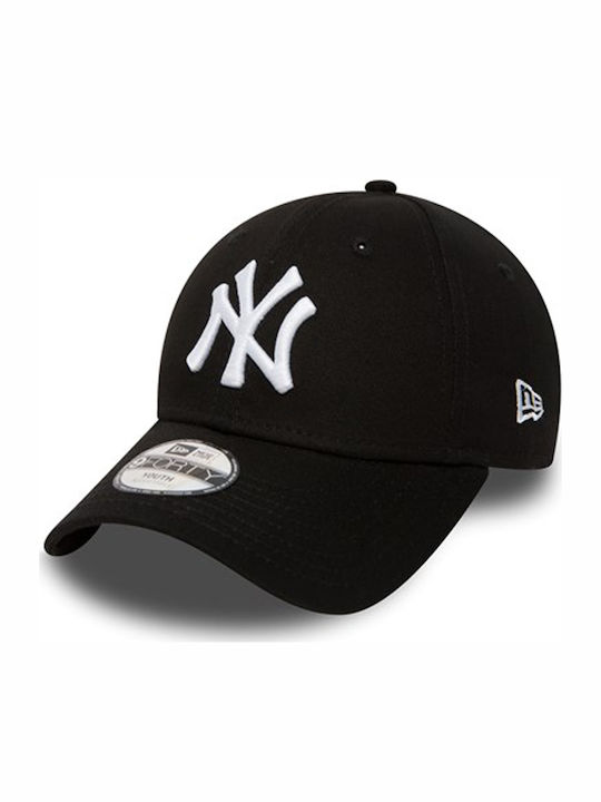 New Era Kids' Hat Jockey Fabric Essential Black