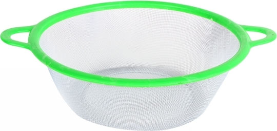 Keskor Plastic Kitchen Strainer Green 22.5x22.5cm 1pcs