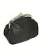 Small Leather Women's Wallet Coins with RFID Black