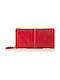 Kion 125M Large Leather Women's Wallet Red
