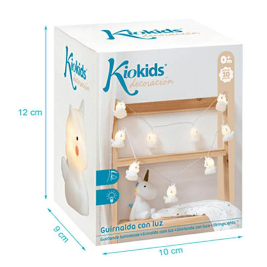 Kiokids Garland Plastic Kids Wall Light Unicorns