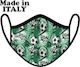 ITATI Cloth Face Mask Green MKA46815 1pcs