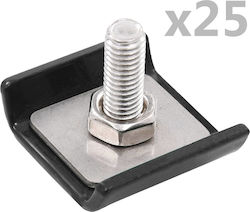 vidaXL Anschluss für Gartenpergola Verzinkt 4x3...