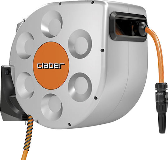 Claber Rotoroll Evolution Αυτόματη Ανέμη Ποτίσματος Τοίχου με Λάστιχο 30m