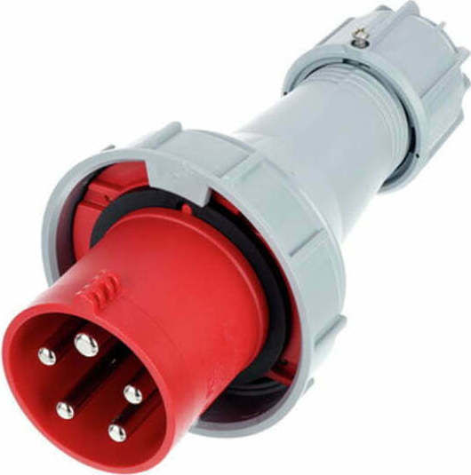 PCElectric Мъжки индустриален щепсел Мъжки щепсел 5P 63A IP67 035-6