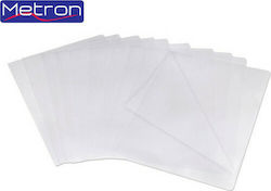 Metron Plastic Sleeves for Documents A4 with Holes 50pcs