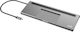Unitek USB-C Docking Station με HDMI/DisplayPort 4K PD και σύνδεση 2 Οθονών Ασημί (D1022A)
