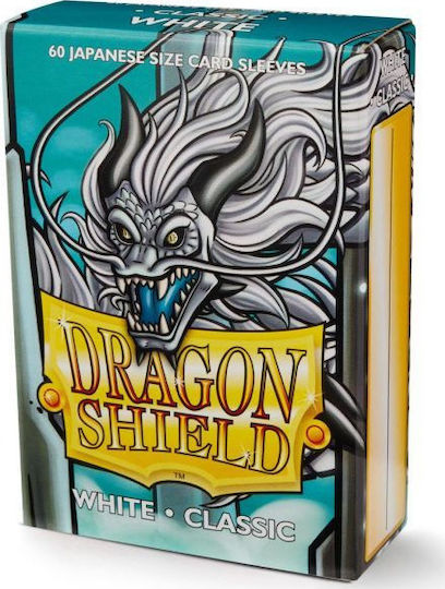 Arcane Tinmen Dragon Shield Japanese Size Matte Card Sleeves Japanese Size 60τμχ White