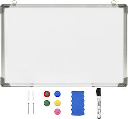 vidaXL Magnetic Hanging Dry Erase Board 40x60cm