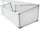 vidaXL 40213 Seed Propagator with Aluminum Frame with 2 lids 0.55x1.1x0.41m
