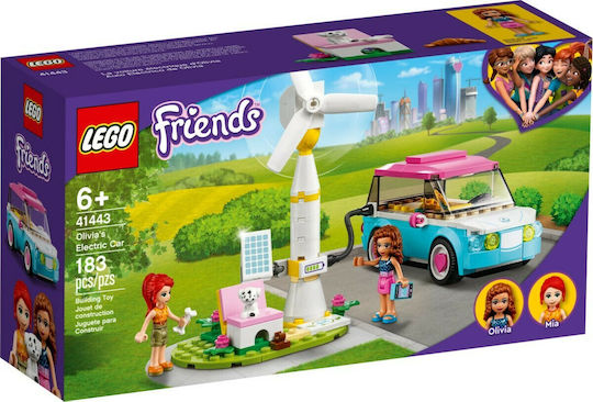LEGO Friends Olivia's Electric Car for Ages 6+ 183 Pieces