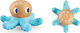 Djeco Octopus Teething Rattle for Teething from Silicone for 0 m+