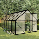 vidaXL 48213 Greenhouse with Aluminum Frame 4.32x1.9x1.95m