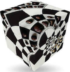 V-Cube Challenging Chessboard Illusion - 3 Flat Cub de Viteză 3x3 MATH-C3-CHE 1buc