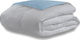 Sunshine Duvet Queen 220x240cm Micro Blue