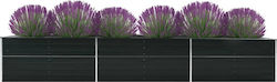 vidaXL 47071 Planter Box In Black Colour 480x77cm
