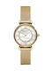 Emporio Armani Womens Watch 32mm Battery With Gold Stainless Steel Bracelet