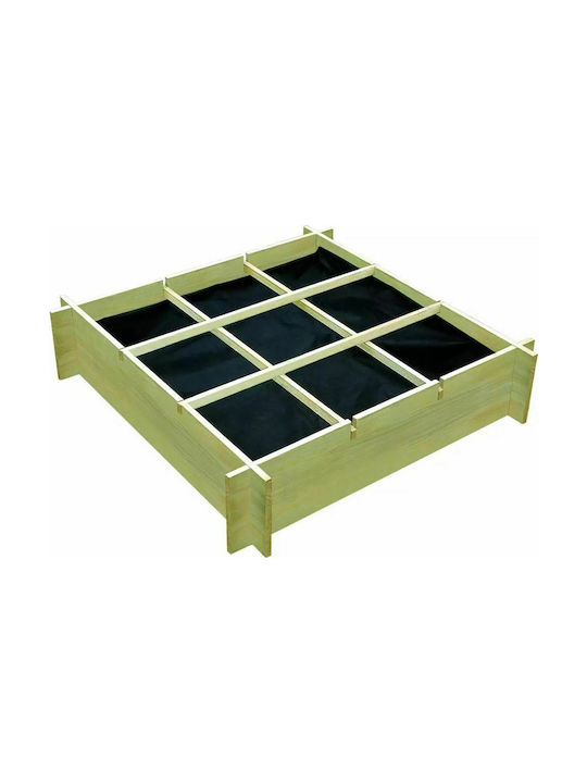 vidaXL Planter Box 90x20cm in Brown Color 41914