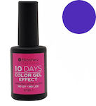 Bioshev Professional 10 Days Color Gel Effect Gloss Βερνίκι Νυχιών Μακράς Διαρκείας Μωβ 214 11ml