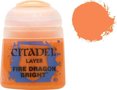 Citadel Layer Χρώμα Μοντελισμού Fire Dragon Bright 12ml