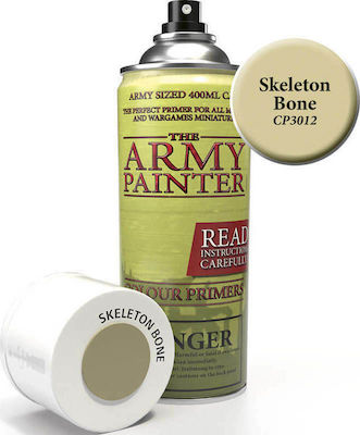 The Army Painter Primer Model Making Paint in Spray Skeleton Bone 400ml CP3012