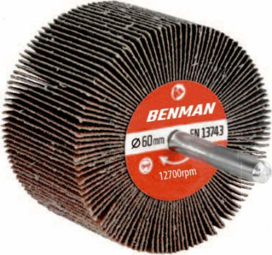 Benman Emery cloth 30x15mm P80 Sanding Cylinder K80 15x30mm