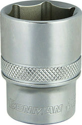 Benman Socket Hex with Square Drive 1/2" Diameter 26mm