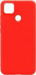 iNOS S-Cover Back Cover Silicon Roșu (Redmi 9C)