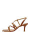 She Collection Damen Sandalen in Tabac Braun Farbe