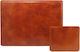 Tuscany Leather Office Set with Desk Pad Melí 2...