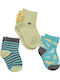 Stephen Joseph Boys 3 Pack Ankle Socks Multicolour