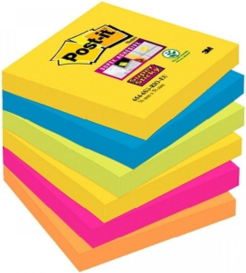 3M Sticky Note Pads in Cube 90 Sheets 7.6x7.6cm Post-It