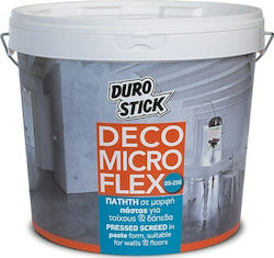 Durostick Πατητή σε Μορφή Πάστας Deco Micro Flex DS-258 Λευκό 15kg