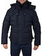 Wellensteyn Stardust Men's Winter Puffer Jacket Navy Blue