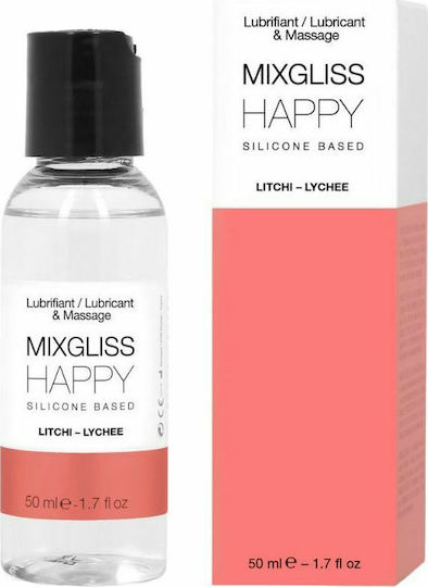 Mixgliss Happy Silicone Based Lubricant Schmiermittel Lychee 50ml