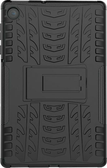Задна Корица С Текстура На Гума Издръжлива Черна (Lenovo Tab M10 Plus 10.3")