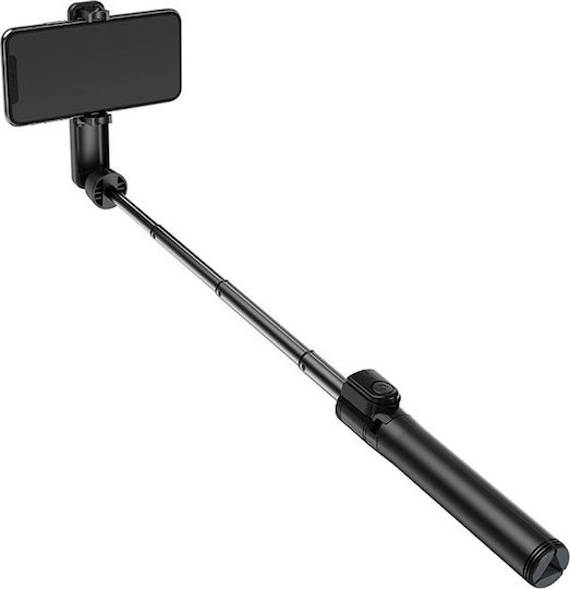 Selfie Stick with Bluetooth BY5 Leo Black 34.915.0661