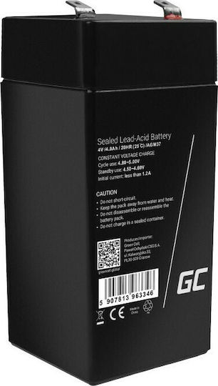 Green Cell UPS Battery with Capacity 4.5Ah and Voltage 4V AGM36 1pcs