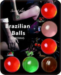Secretplay Brasilianische Bälle 6 Stück