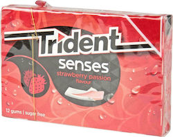 Trident 14 Senses Chewing Gum With Strawberry F...