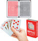 Set Plasticized Card Deck Black/Red 2pcs