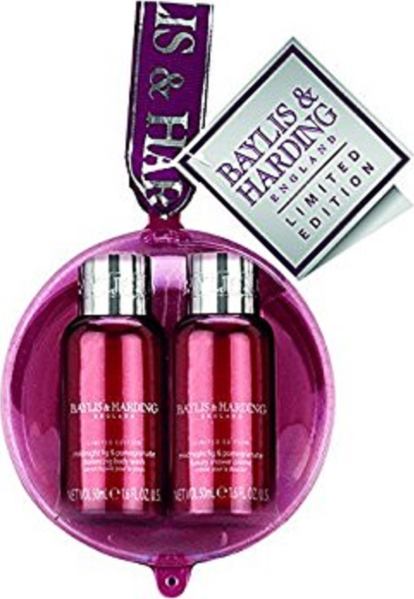 Baylis & Harding Midnight Fig & Pomegranate Bauble Bath Set 2x50ml Skroutz.gr