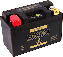 Motocell Batteries Lithium Λιθίου Μπαταρία Μοτοσυκλέτας με Χωρητικότητα 36Wh