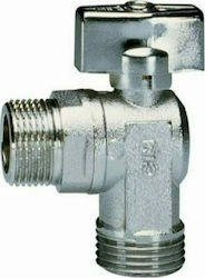 Cimberio CIM 39 Water Valf / Switch Corner 1/2"x3/4" Σφαιρικός
