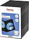 HAMA DVD Box για 2 Δίσκους Μαύρο 25τμχ