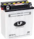 LP Batteries Μπαταρία Μοτοσυκλέτας YB12A-A με Χωρητικότητα 12Ah