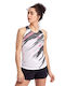 Saucony Stopwatch Women's Blouse Sleeveless Multicolor SAW800290-REDPR